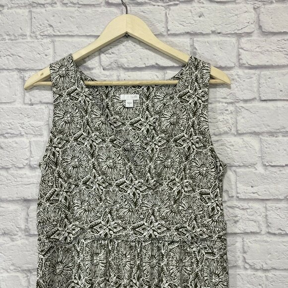 J Jill Small Dress Midi Sleeveless Stretch - Picture 5 of 10